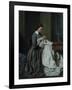 The Seamstress-Charles Baugniet-Framed Giclee Print