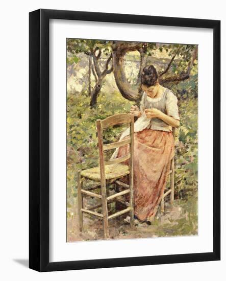 The Seamstress-Robinson Theodore-Framed Giclee Print
