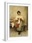 The Seamstress-Eugen Blaas-Framed Giclee Print