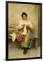 The Seamstress-Eugen Blaas-Framed Giclee Print