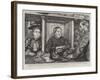 The Seamy Side of Life, Behind a Pawnbroker's Counter-Charles Paul Renouard-Framed Giclee Print