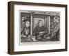 The Seamy Side of Life, Behind a Pawnbroker's Counter-Charles Paul Renouard-Framed Giclee Print