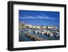 The seaport of Trani. Apulia, Italy, Mediterranean, Europe-Marco Brivio-Framed Photographic Print