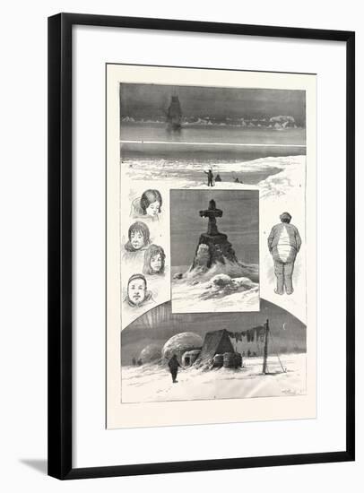 The Search for Sir John Franklin-null-Framed Giclee Print