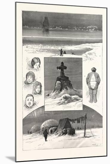 The Search for Sir John Franklin-null-Mounted Giclee Print