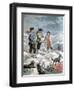 The Search for the 1897 Andree Expedition to the North Pole-null-Framed Giclee Print
