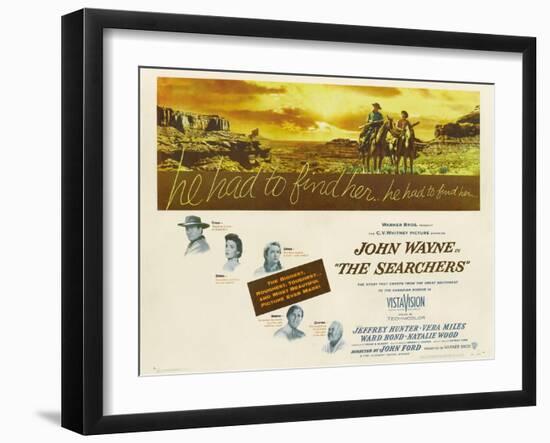 The Searchers, 1956-null-Framed Art Print