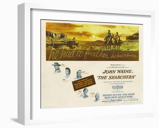 The Searchers, 1956-null-Framed Art Print