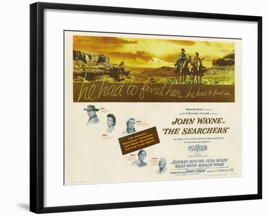 The Searchers, 1956-null-Framed Art Print