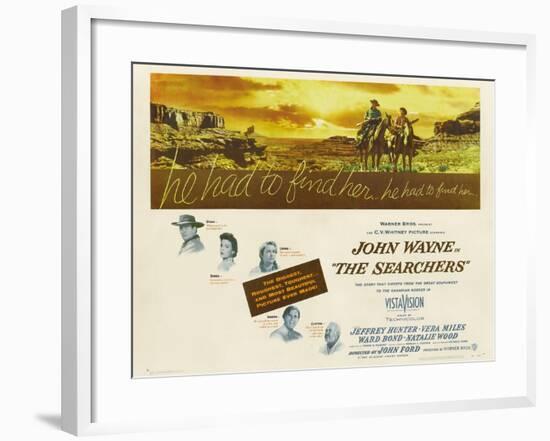 The Searchers, 1956-null-Framed Art Print