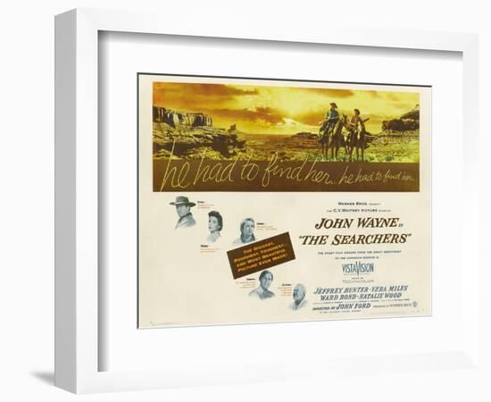 The Searchers, 1956-null-Framed Art Print