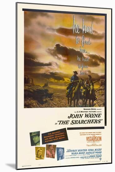 The Searchers, 1956-null-Mounted Giclee Print