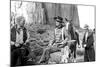 The Searchers, from Left: Harry Carey Jr., John Wayne, Hank Worden, 1956-null-Mounted Photo