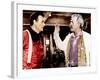 THE SEARCHERS, from left: John Wayne, Ward Bond, 1956-null-Framed Photo