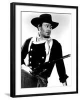 The Searchers, John Wayne, 1956-null-Framed Photo