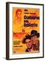 The Searchers, Spanish Movie Poster, 1956-null-Framed Art Print