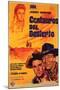 The Searchers, Spanish Movie Poster, 1956-null-Mounted Art Print