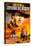 The Searchers, Spanish Movie Poster, 1956-null-Stretched Canvas