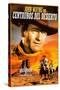 The Searchers, Spanish Movie Poster, 1956-null-Stretched Canvas