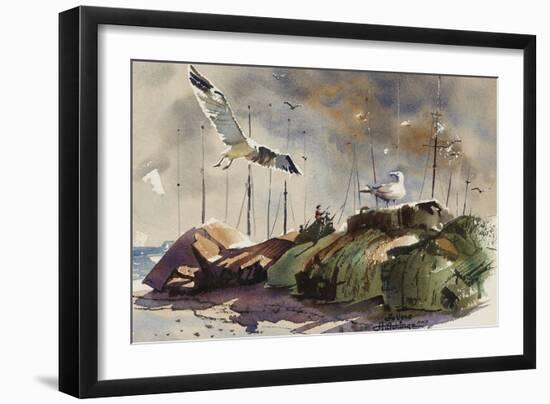 The Searchers-LaVere Hutchings-Framed Premium Giclee Print