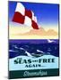 The Seas Are Free Again For Steam Leisure Travel-null-Mounted Art Print
