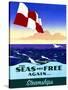 The Seas Are Free Again For Steam Leisure Travel-null-Stretched Canvas