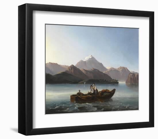 The Seascape-Anton Schranz-Framed Premium Giclee Print