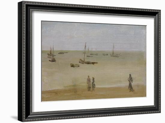 The Seashore, 1883-85-James Abbott McNeill Whistler-Framed Giclee Print