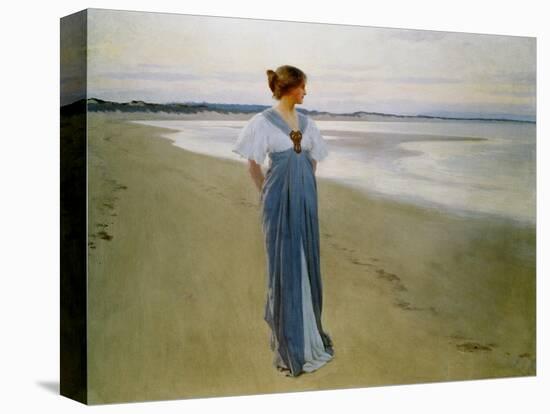 The Seashore, 1900-William Henry Margetson-Stretched Canvas