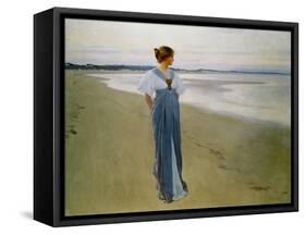 The Seashore, 1900-William Henry Margetson-Framed Stretched Canvas