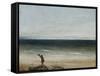 The Seashore at Palavas, 1854-Gustave Courbet-Framed Stretched Canvas