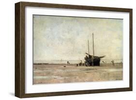 The Seashore, End of the 1860S Early 1870S-Charles François Daubigny-Framed Giclee Print
