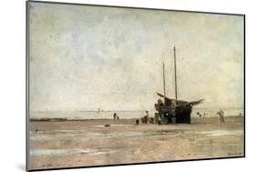 The Seashore, End of the 1860S Early 1870S-Charles François Daubigny-Mounted Giclee Print