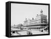 The Seaside, Atlantic City, N.J.-null-Framed Stretched Canvas