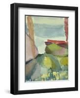 The Seaside in the Rain; See Ufer Bei Regen-Paul Klee-Framed Giclee Print