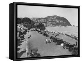 The Seaside Resort of Minehead in Somerset, England, 1930's-null-Framed Stretched Canvas