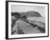 The Seaside Resort of Minehead in Somerset, England, 1930's-null-Framed Photographic Print