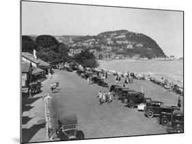 The Seaside Resort of Minehead in Somerset, England, 1930's-null-Mounted Photographic Print