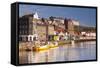 The Seaside Town of Whitby in the North York Moors National Park-Julian Elliott-Framed Stretched Canvas