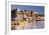 The Seaside Town of Whitby in the North York Moors National Park-Julian Elliott-Framed Photographic Print