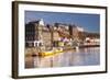 The Seaside Town of Whitby in the North York Moors National Park-Julian Elliott-Framed Photographic Print