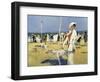 The Seaside-Francois Flameng-Framed Premium Giclee Print