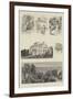 The Season in the South of France, Some Villas at Cannes-null-Framed Giclee Print