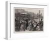 The Season on the Riviera, a Concert on the Terrace of the Casino at Monte Carlo-null-Framed Giclee Print