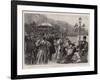 The Season on the Riviera, a Concert on the Terrace of the Casino at Monte Carlo-null-Framed Giclee Print