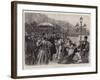 The Season on the Riviera, a Concert on the Terrace of the Casino at Monte Carlo-null-Framed Giclee Print