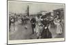 The Season on the Riviera, at the Trotting Races at Nice-null-Mounted Giclee Print