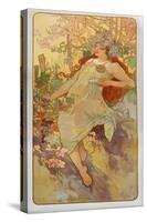 The Seasons: Autumn, 1896-Alphonse Mucha-Stretched Canvas