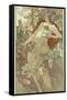 The Seasons: Autumn, 1896-Alphonse Mucha-Framed Stretched Canvas