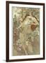 The Seasons: Autumn, 1896-Alphonse Mucha-Framed Giclee Print